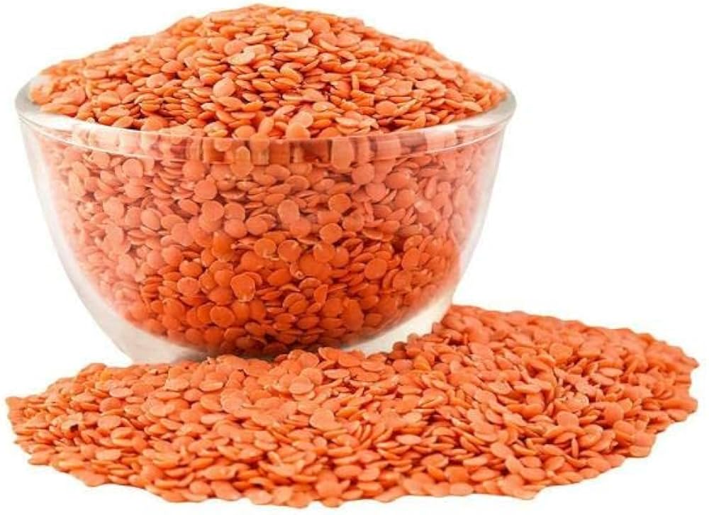 Chakkiwalle Premium Red Masoor Dal Split | Rich in Protein| No Cholesterol or Additives