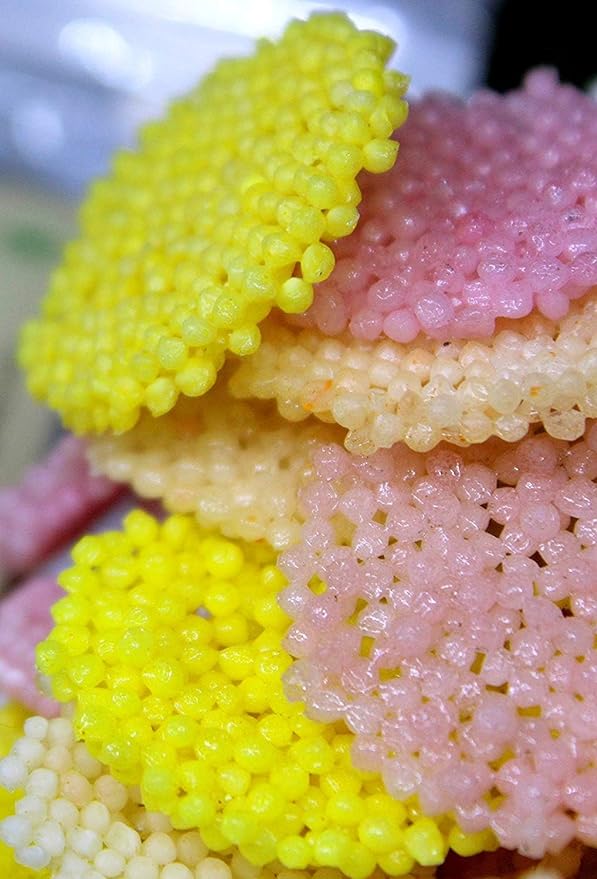 Chakkiwalle Home Made Colourful Sabudana/Sago Papad Health For Your Traditional Snacks