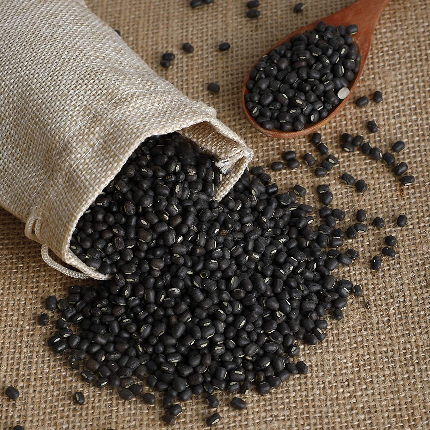 Chakkiwalle Premium Black Urad Whole/ Sabut, Rich in Protein|No Cholesterol|No Additives