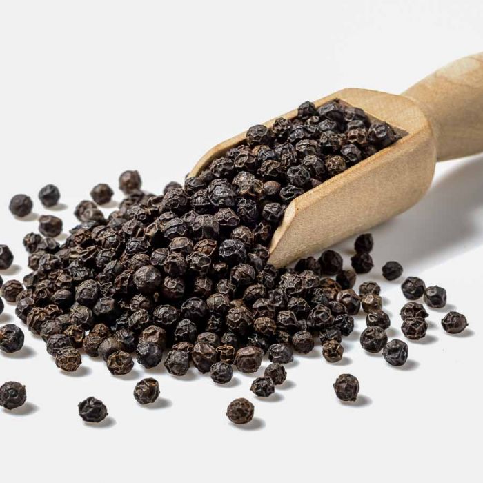 Chakkiwalle Fine Black Pepper Whole | Sabut Kali Mirch | Pesticide and Chemical Free | With Natural Oils | Naturally Gluten Free