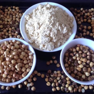 Chakkiwalle Bengal Gram (Unroasted) Whole Flour (Chana Atta)
