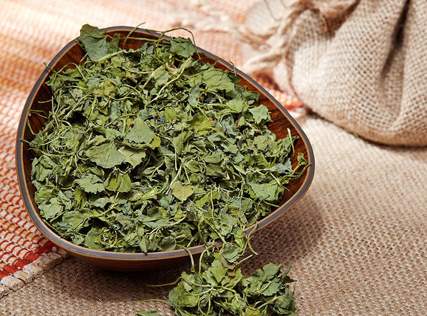 Chakkiwalle KASURI METHI|FENUGREEK LEAVES 200GM | DRIED METHI LEAVES Natural & Pure (Pack of 1)