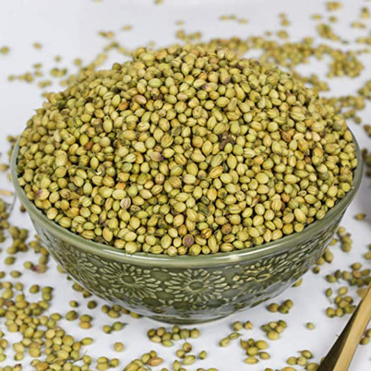 Chakkiwalle Fresh Coriander Green Dry Seeds Organic Whole 100% Pure (Dhaniya Sabut)