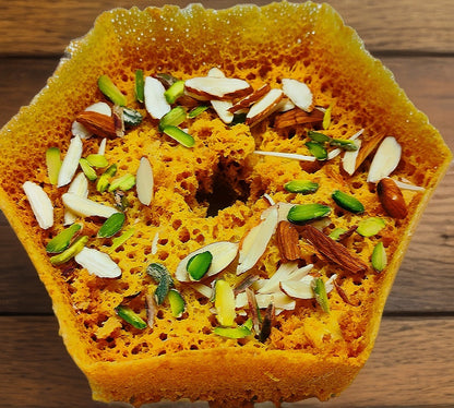 CHAKKIWALLE  Plain Ghevar | A Classic Rajasthani Dessert Made With Refined Flour | Pure Ghee | This Festive Sweet is Perfect For Celebrations Gifting And Special Occasions | Freshly Prepared With Premium ingredients | Traditional taste In Every Bite |