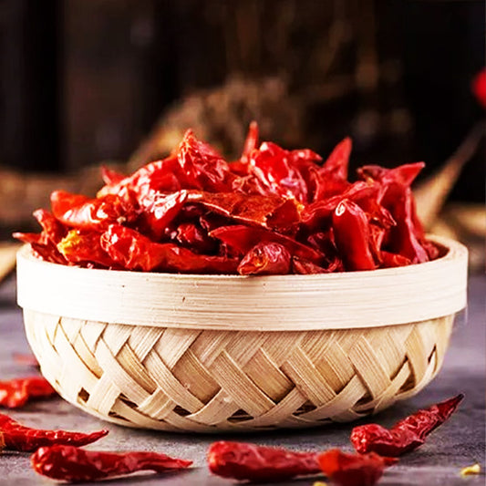 Chakkiwalle Mankat Dry Whole Red Chilli | Lal Mirch | Fiery | 100% Natural | No Additives | Easy to add Balance and Color to Any & All of Your Food | 100GM