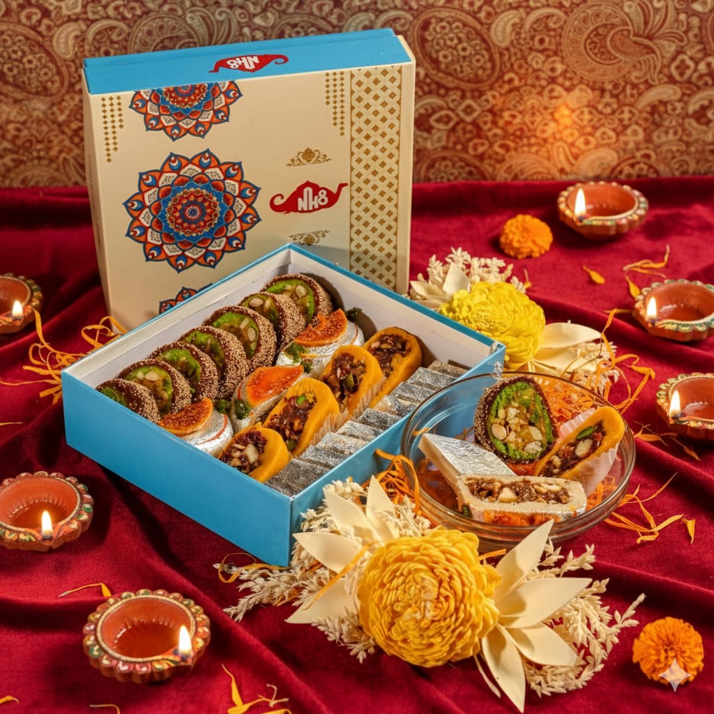 Chakkiwalle Diwali Hampers | UTSAV | Assorted Dry Fruits Sweet Box | Celebrations | Gifting | Family & Friends